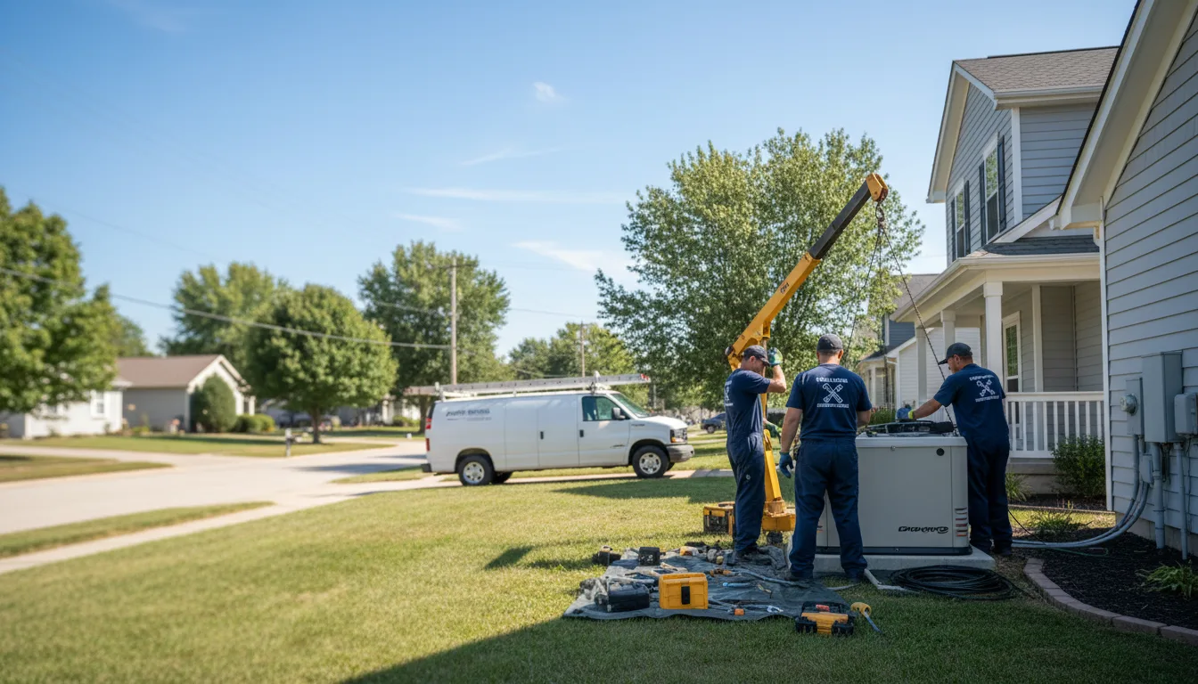 Generator Installation in Fontana, KS near me